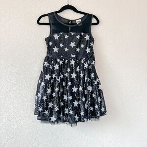 Harajuko Mini Sequin Star Dress,  Size 4/5